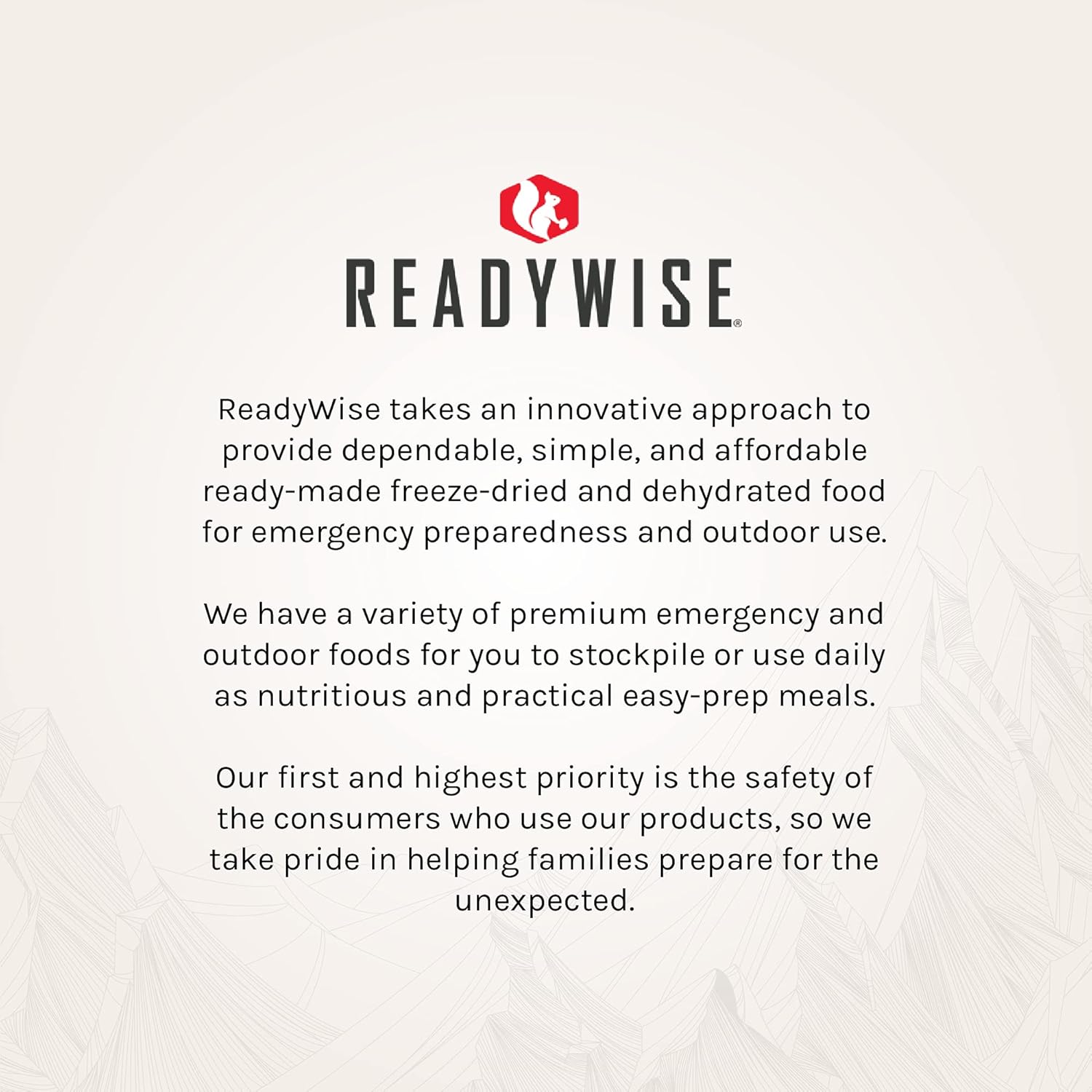 ReadyWise Emergency Food Supply 3-Day Adventure Bag, Emergency Supplies Gear Bag, Freeze-Dried Backpacking and Camping Food, Survival Food, 10-Liter Dry Bag