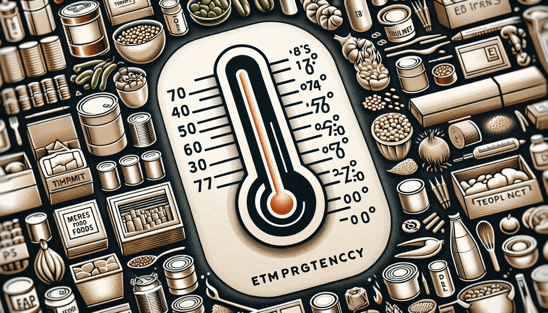 What Is The Best Temperature For Storing Emergency Food?