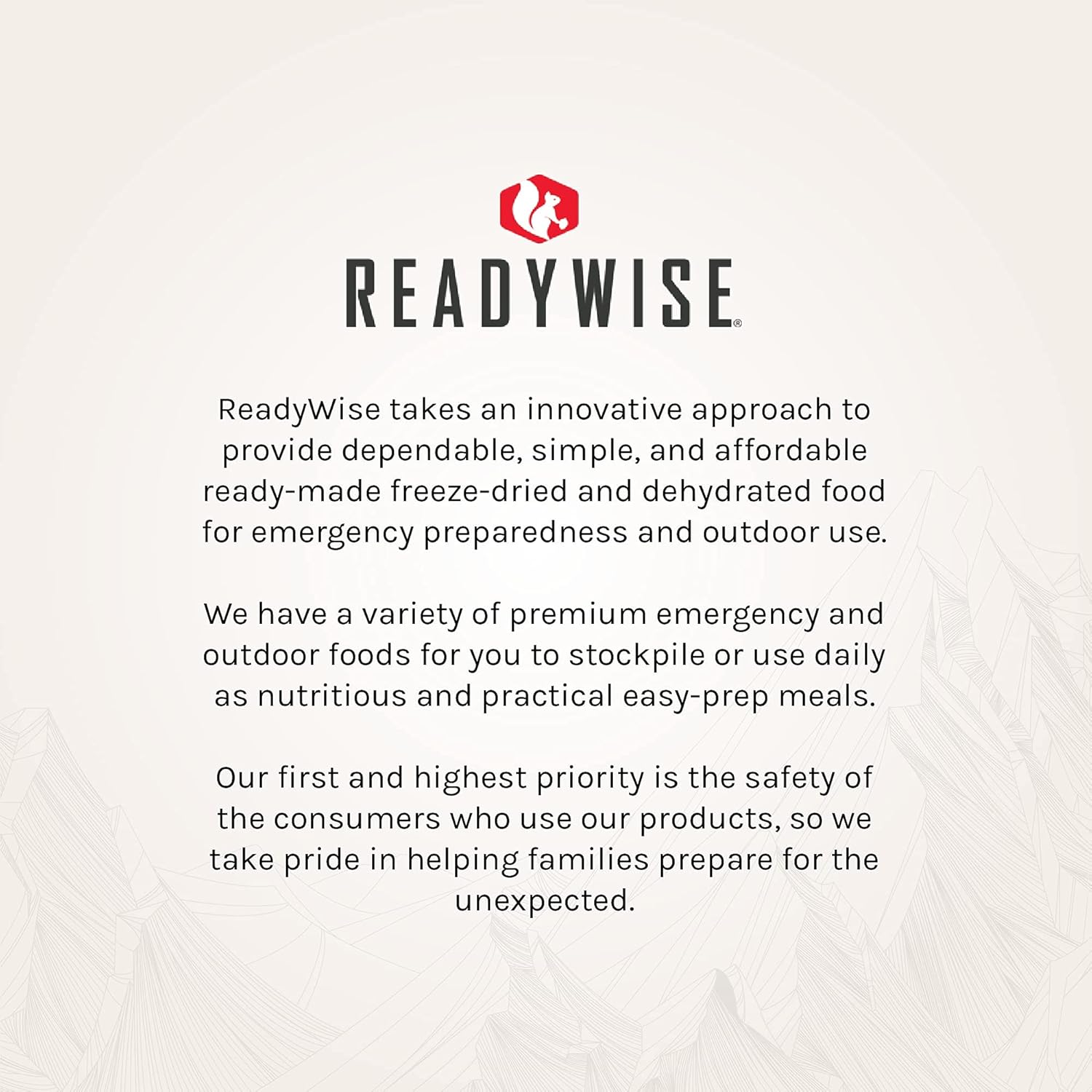 READYWISE - Favorite Kit, 9 Pack, Emergency Food Supply, MRE, Freeze Dried Food, Survival, Camping Essentials, Backpacking Meals, 15-Year Shelf Life