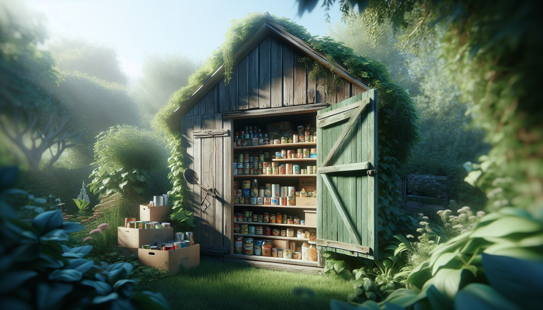 Can I Store Emergency Food In A Shed Or Outdoor Storage Space?