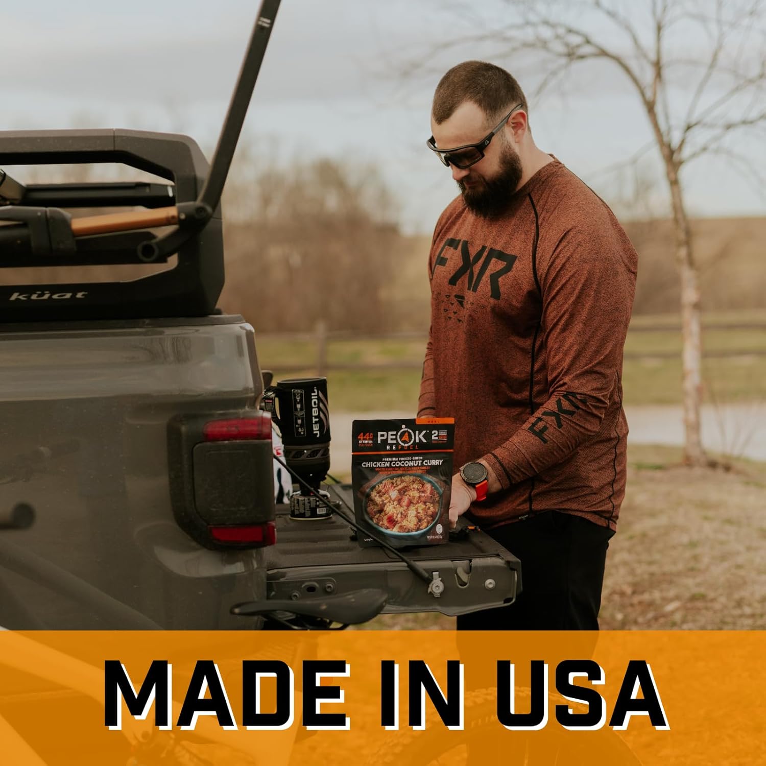 Peak Refuel Chicken Coconut Curry | Freeze Dried Backpacking and Camping Food | Amazing Taste  Quality | High Protein | Real Meat | Quick Prep (2 Serving Pouch)