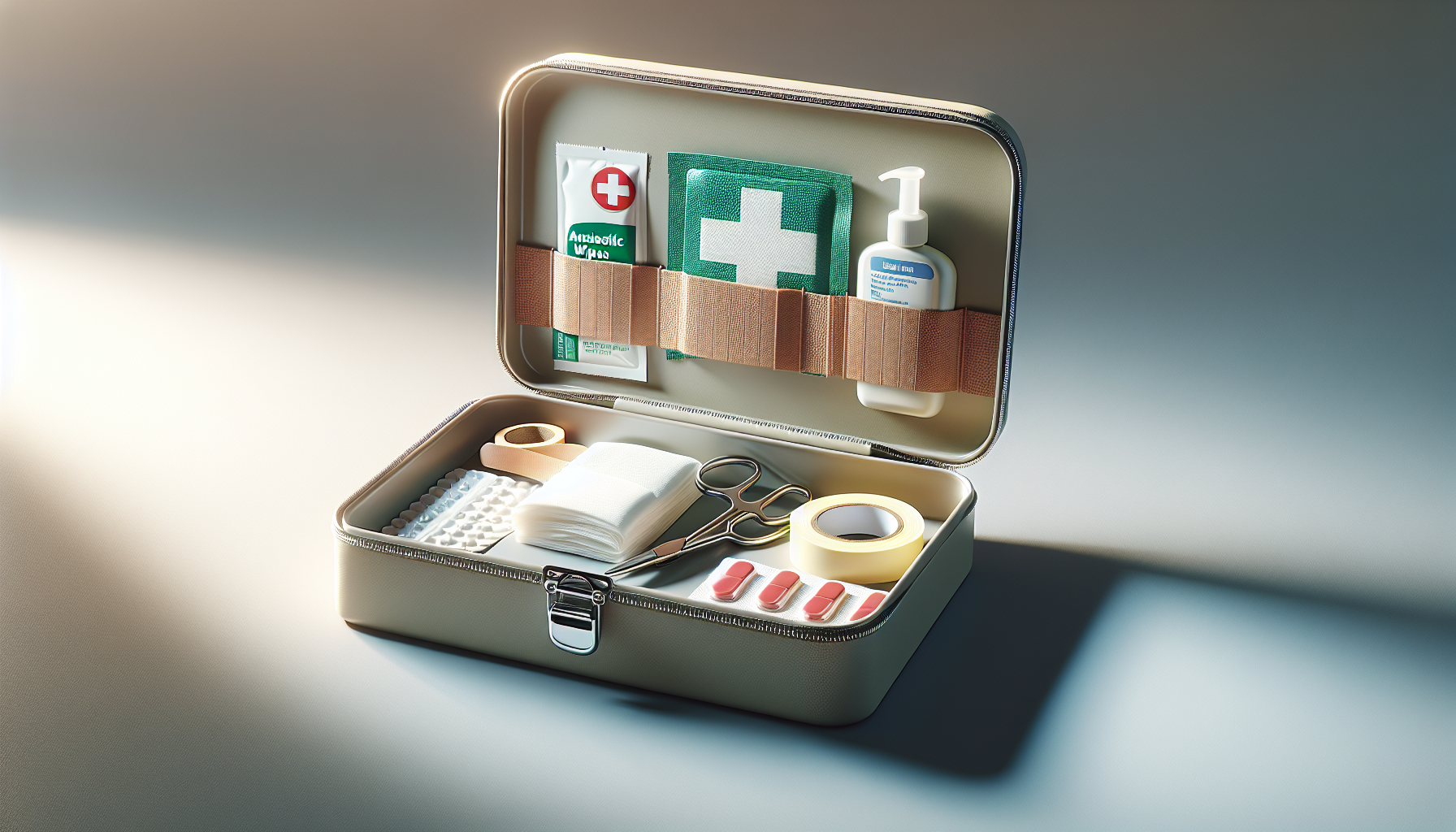 Mini First Aid Kit - 140 Piece Small First Aid Medical Kit for Car, Home, Office, Travel, Camping, Sports, Outdoor, School - Emergency First Aid Supplies and Survival Kit