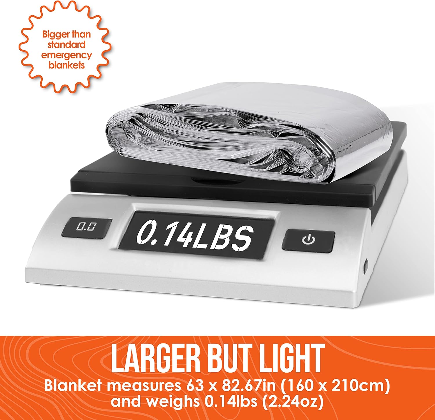 Go Time Gear Emergency Blankets for Survival (12 Pack), Mylar Emergency Survival Gear for Home, Camping, Hiking  Outdoor Survival Kits, Stay Warm, Dry,  Safe with Our Compact Space Blanket