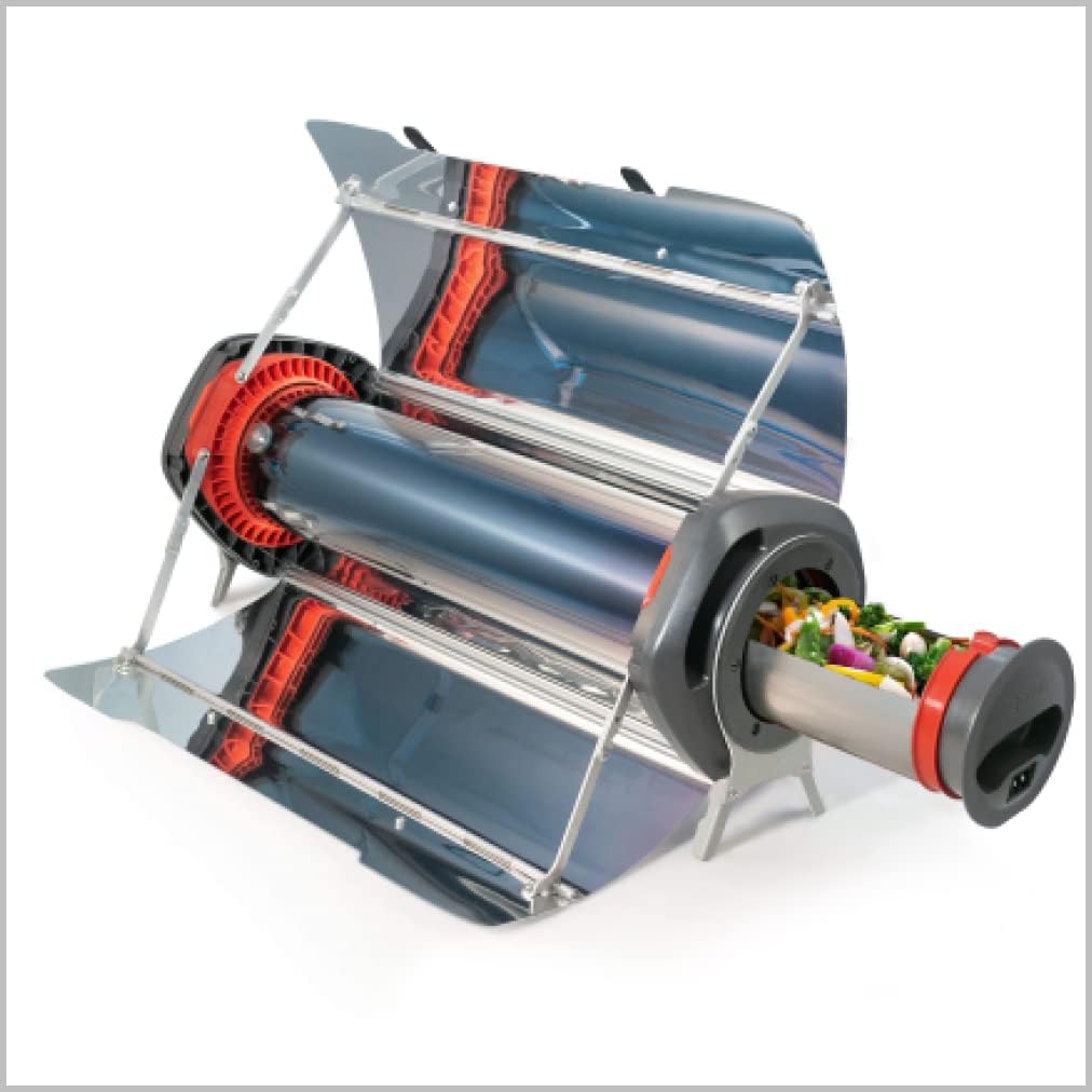 GOSUN Fusion Solar Oven and Cooker | Hybrid Electric Grill | Portable  High Capacity | Indoor or Outdoor Solar Cooker | American Oven Camping Cookware | Survival Gear Powered by Sun or Electricity