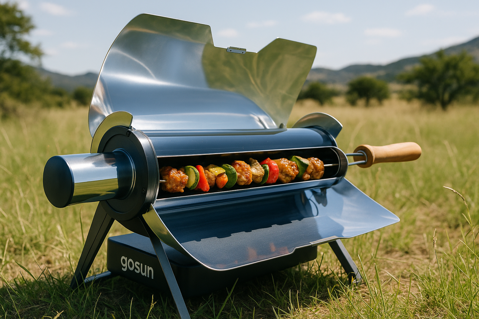 GoSun Barbecue, Solar Barbecue, for Food, Cooking in The Sun, Ideal for Camping or Hiking. GoSun Barbecue, Solar Barbecue, for Food, Cooking in The Sun, Ideal for Camping or Hiking.