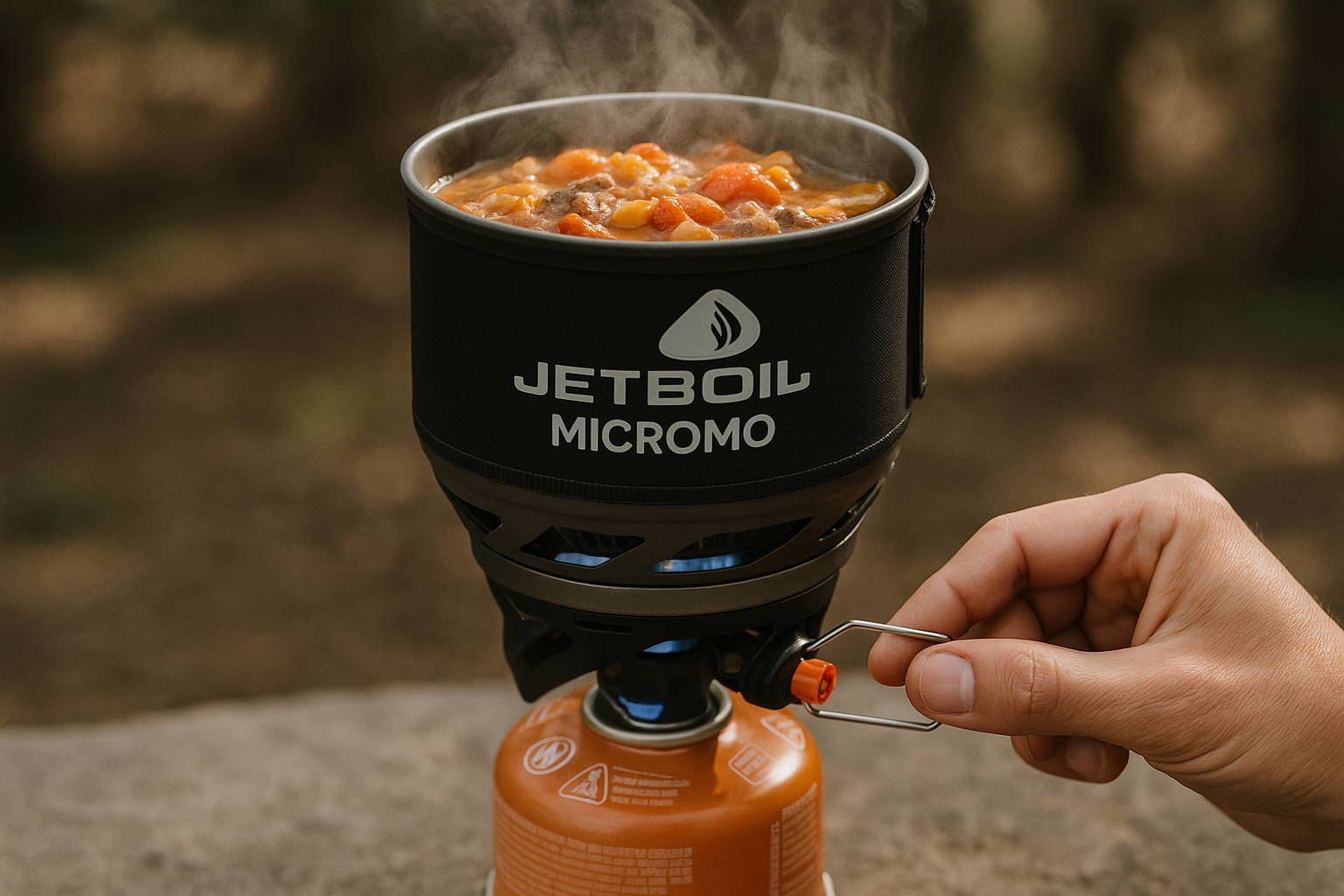 Jetboil MicroMo Lightweight Precision Camping and Backpacking Stove Cooking System with Adjustable Heat Control Jetboil MicroMo Lightweight Precision Camping and Backpacking Stove Cooking System with Adjustable Heat Control