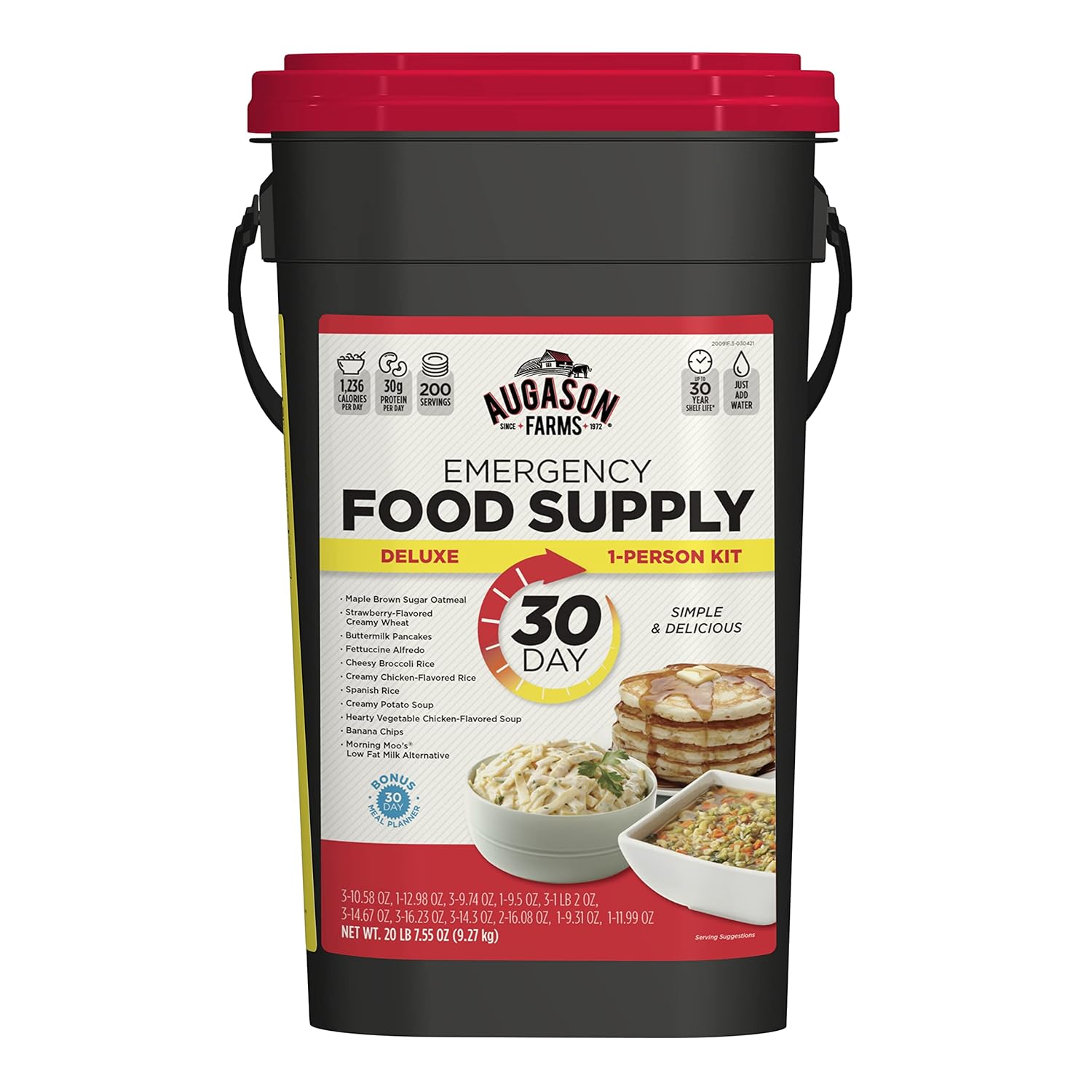 Augason Farms Deluxe 30-Day Emergency Food Supply Review