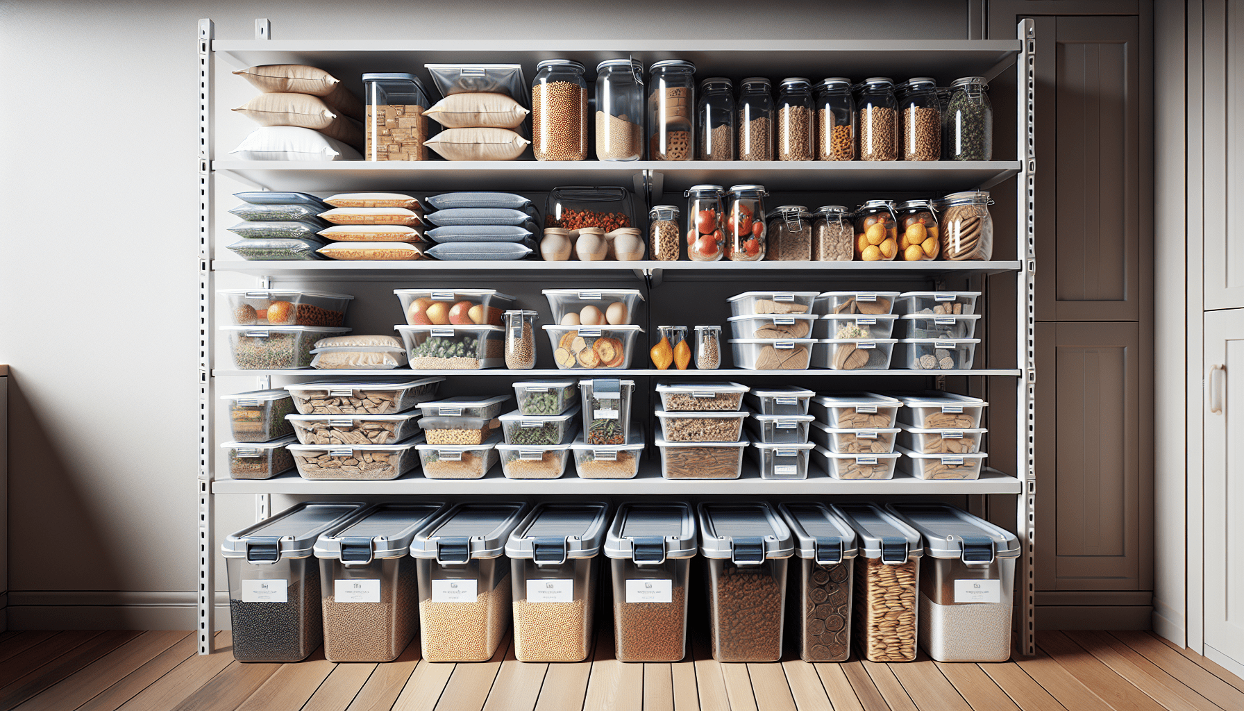 What Types Of Emergency Food Storage Containers Are Recommended?