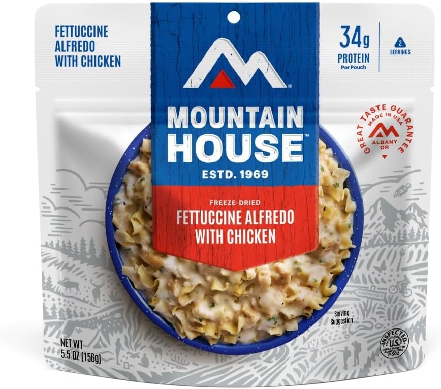 Mountain House Fettuccine Alfredo with Chicken review