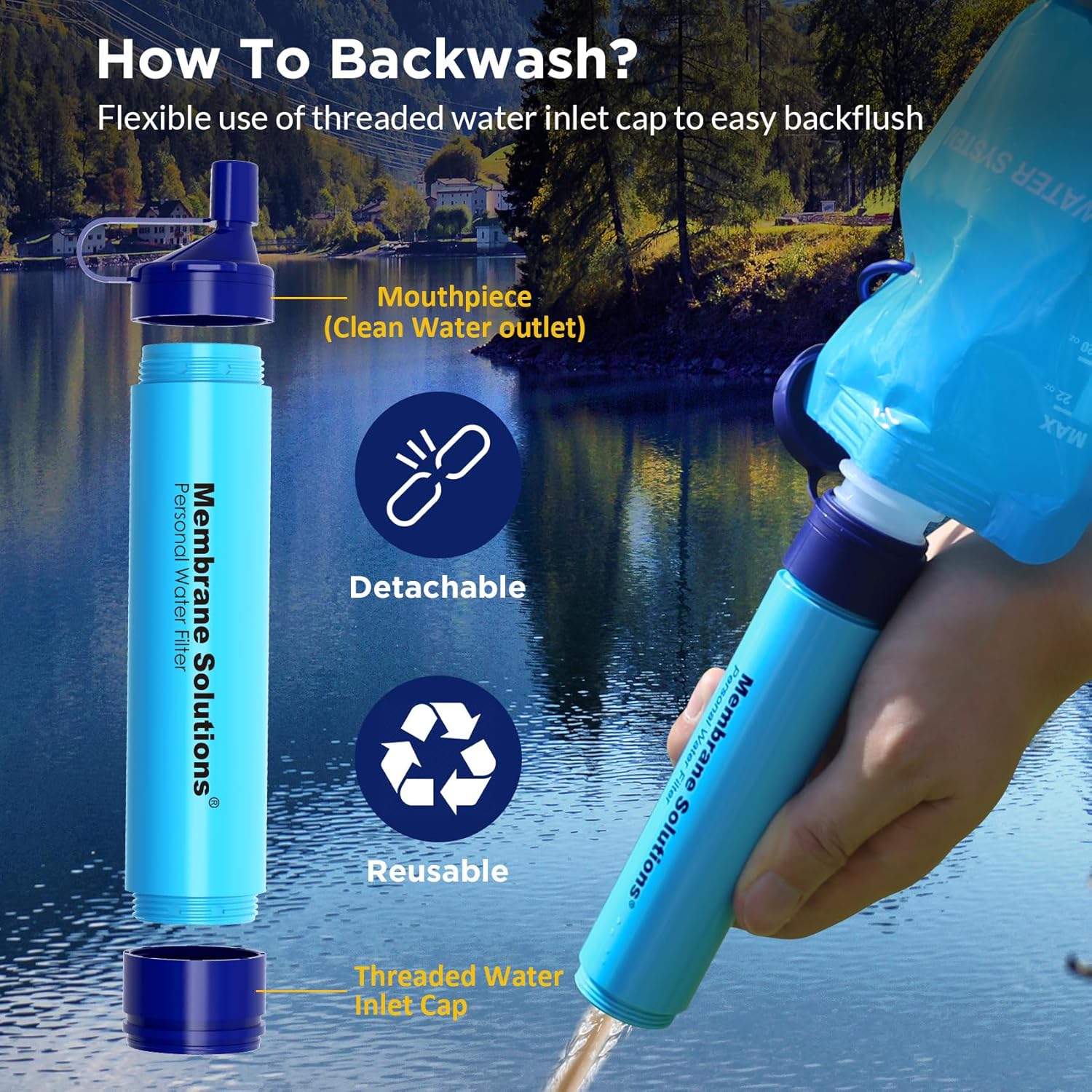 Portable Backpacking Gear Water Filter Review