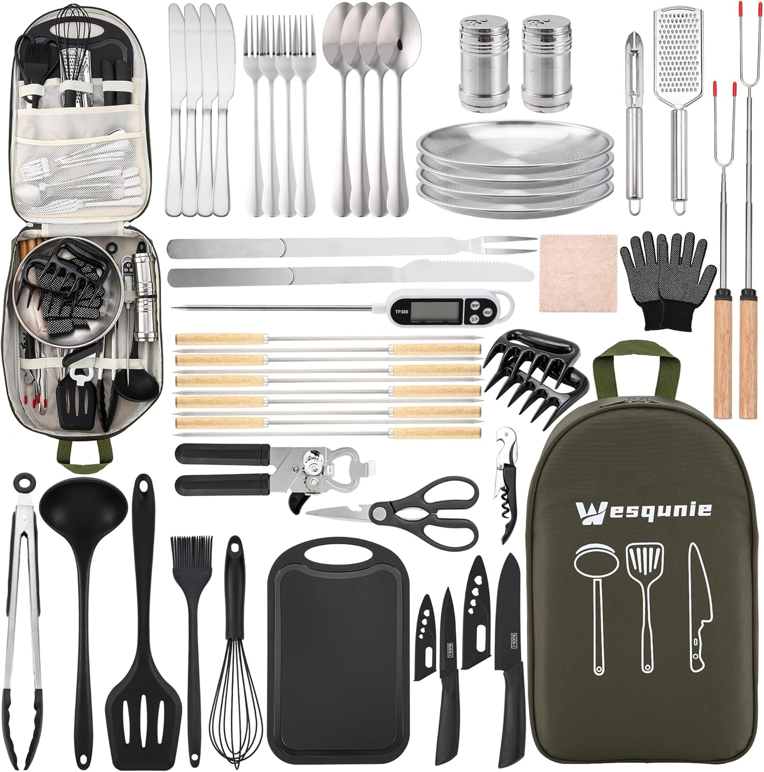 Camping Essentials Cookware Cooking Utensils Set Review